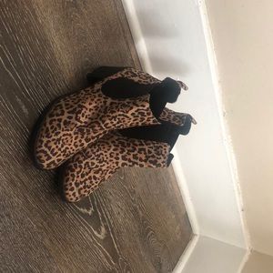 Cheetah Chelsea Boots